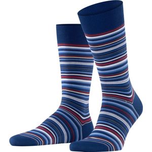 FALKE - Microblock - Enkelsokken - Blauw - Katoen, Maat 45-46