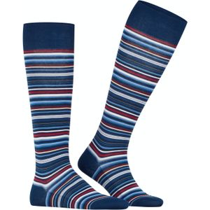 FALKE - Microblock - Kniekousen - Blauw - Katoen
