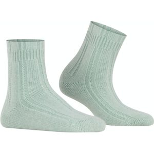 FALKE - Bedsock W Hp - Huissokken - Groen - Angorawol, 1 Paar