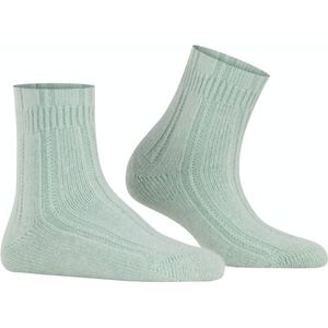FALKE Bedsock - Huissokken - Groen - Angora-Wol - 1 Paar