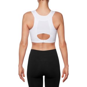 FALKE - Maximum Support - Sportbeha - Wit - CUP A/B, Functioneel Materiaal, Verstelbaar Onderborstgedeelte