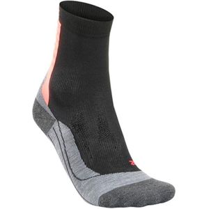 FALKE Achilles compressie anti zweet functioneel garen sportsokken dames zwart