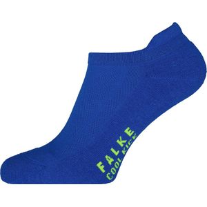 FALKE Dames Cool Kick Sneaker Sokken Ademend Sneldrogend Duurzaam Functioneel Laag Gevoerd Lichtgewicht Zool Krullend Effect Verstevigend Effect Mix Effen Fancy 1 paar, Kobalt Blauw 6712