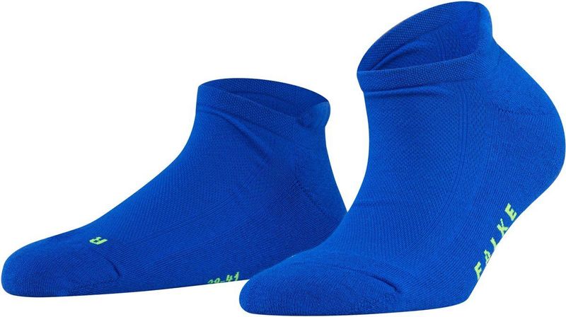 FALKE Cool Kick Sneakersokken - Blauw - Functioneel Materiaal - Lichte Padding