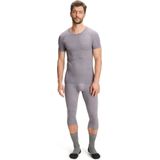 FALKE Wool-Tech Light - Functioneel Shirt - Grijs - Wol - Korte Mouwen