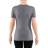 FALKE dames T-shirt Wool-Tech Light - thermoshirt - grijs (grey-heather)