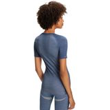FALKE dames T-shirt Wool-Tech Light - thermoshirt - blauw (capitain)