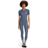 FALKE dames T-shirt Wool-Tech Light - thermoshirt - blauw (capitain)
