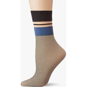 Falke anklets 25 den maat 35/38 walnut