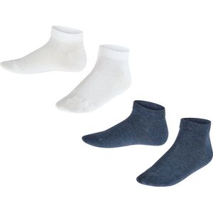 FALKE Happy 2-Pack katoen multipack sneakersokken kinderen veelkleurig - Maat 23-26