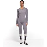 FALKE dames lange mouw shirt Wool-Tech Light - thermoshirt - grijs (grey-heather)