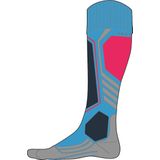 FALKE - SK2 Intermediate Wool - Skisokken - Blauw - Merinowolmix, Medium Demping, Thermoregulerend