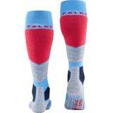 FALKE - SK2 Intermediate Wool - Skisokken - Blauw - Merinowolmix, Medium Demping, Thermoregulerend