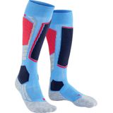 FALKE - SK2 Intermediate Wool - Skisokken - Blauw - Merinowolmix, Medium Demping, Thermoregulerend