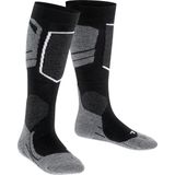 FALKE SK4 Skisokken anti blaren, lichte padding functioneel garen sportsokken kinderen zwart