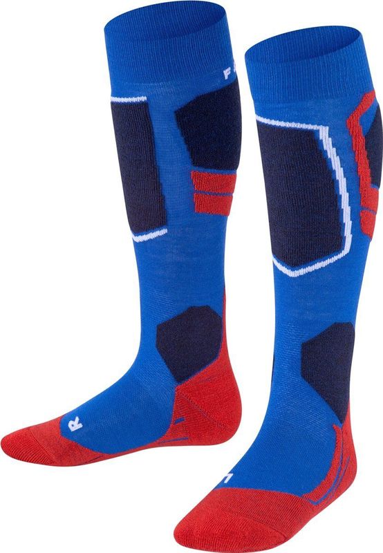 FALKE SK4 - Functionele Skisokken - Blauw - Warm Dun Wol