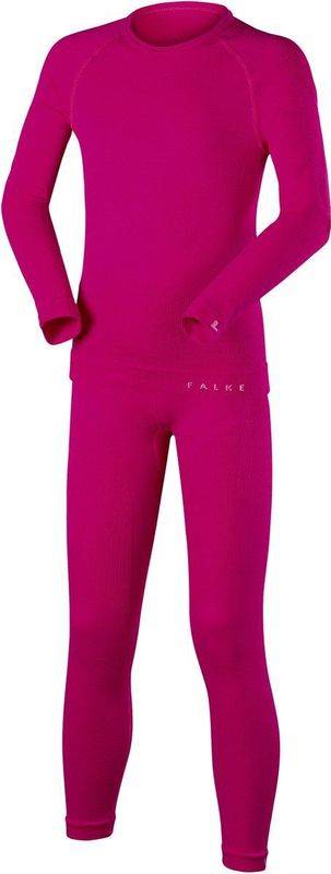 FALKE - Maximum Warm SET - Functionele Onderlaag - Pink - Lange Mouwen Top en Panty