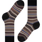 FALKE Microblock - Sokken - Grijs Wit - Katoen - 1 Paar