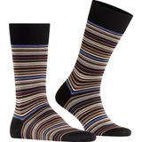 FALKE Microblock - Sokken - Grijs Wit - Katoen - 1 Paar