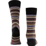 FALKE Microblock - Sokken - Grijs Wit - Katoen - 1 Paar