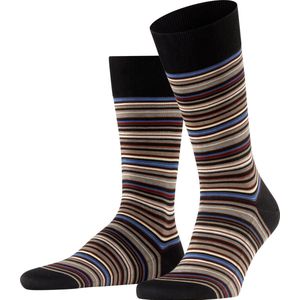 FALKE Microblock - Sokken - Grijs Wit - Katoen - 1 Paar