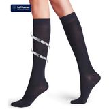 FALKE - Vitalize - Compressiekousen - Blauw - 40 DEN, Maat 35-38