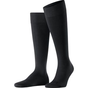 FALKE Energizing Cotton heren kniekousen - zwart (black)