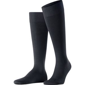 Falke - Travel & Comfort - Compressiekousen - Zwart - Katoen