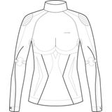 FALKE dames lange mouw shirt Maximum Warm - thermoshirt - wit (white)