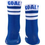 FALKE - Active Soccer - Kindersokken - Blauw - Anatomische Pasvorm - Katoen Lyocell