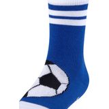 FALKE - Active Soccer - Kindersokken - Blauw - Anatomische Pasvorm - Katoen Lyocell