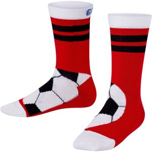 FALKE - Uniseks Kindersokken - Rood - Vuurrood 8075 - 23-26 EU