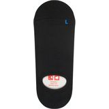 FALKE Keep Warm anatomische pluche zool merinowol footies unisex zwart - Maat 39-41