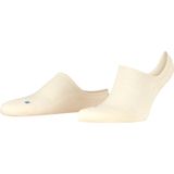 FALKE Keep Warm anatomische pluche zool merinowol footies unisex wit - Maat 42-43