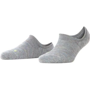 FALKE Keep Warm anatomische pluche zool merinowol footies unisex blauw - Maat 44-45