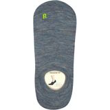 FALKE Keep Warm anatomische pluche zool merinowol footies unisex blauw - Maat 44-45