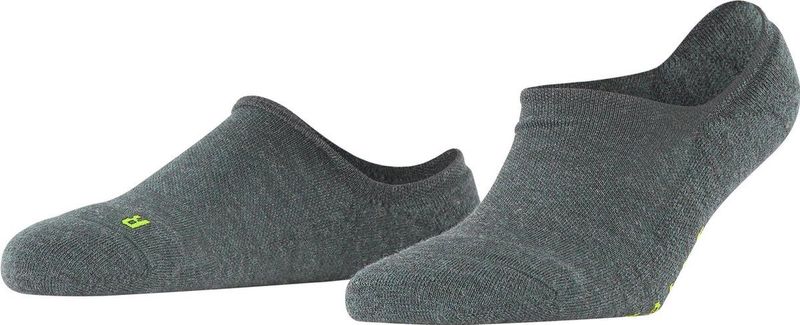 FALKE Keep Warm anatomische pluche zool merinowol footies unisex blauw - Maat 44-45