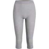 FALKE dames 3/4 tights Wool-Tech Light - thermobroek - grijs (grey-heather)