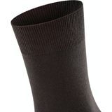 FALKE - Airport - Korte Herensokken - Bruin - 60% Merinowol, 23% Katoen, 15% Polyamide, 2% Elastaan