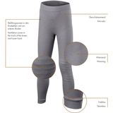 FALKE - Wool-Tech Long - Functioneel Ondergoed - Blauw - Sneldrogend Wol