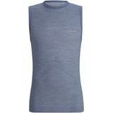 FALKE - Wool-Tech Light - Mouwloos Functioneel Shirt - Blauw