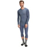 FALKE heren lange mouw shirt Wool-Tech Light - thermoshirt - blauw (capitain)