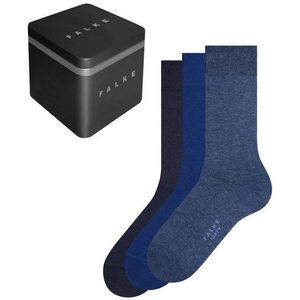 FALKE Happy Box 3 Pack katoen multipack sokken heren veelkleurig