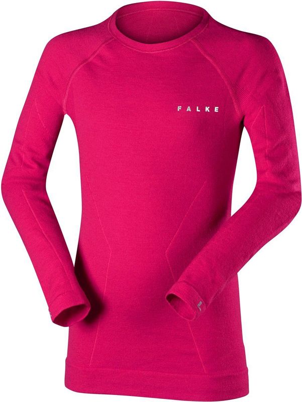 FALKE - Wool-Tech - Functioneel Shirt - Pink - Lange Mouwen - Kinderen