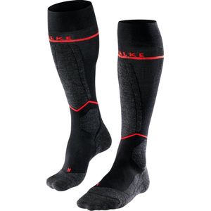 Falke Wintersportsokken/45 Mannen zwart/grijs/rood