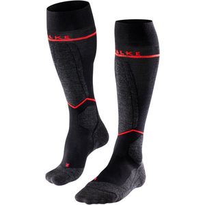 Falke Wintersportsokken - Maat 46-48 - Mannen - zwart/grijs/rood