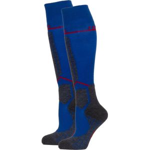 FALKE - SK4 - Functioneel - Blauw - Wol - Compressie Skisokken