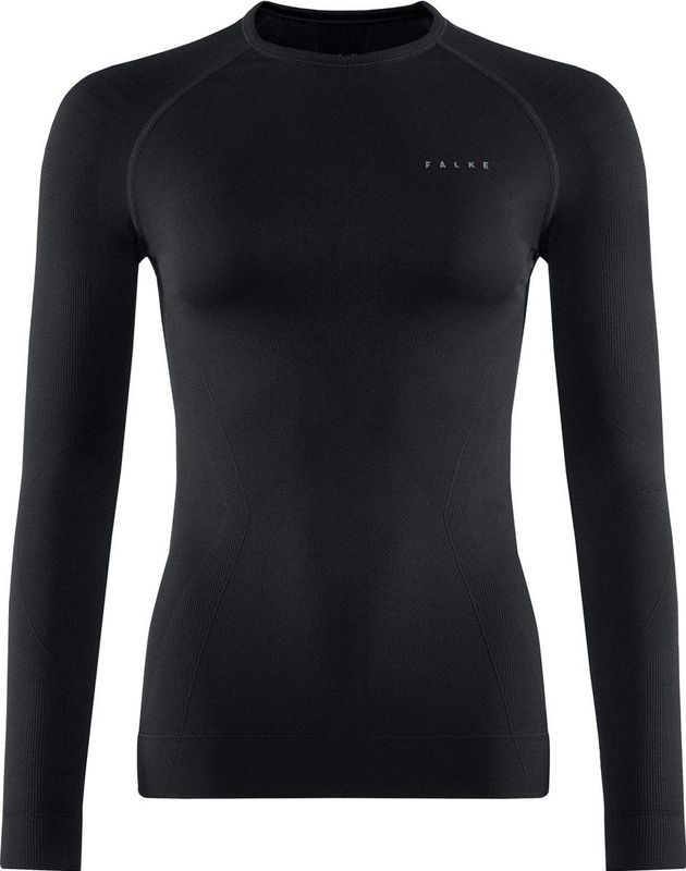 FALKE dames lange mouw shirt Maximum Warm - thermoshirt - zwart (black)