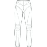 FALKE - Maximum Warm - Functionele Broek - Wit - Dames