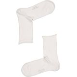 FALKE Happy 2-Pack Sokken Dames - Wit - Katoen